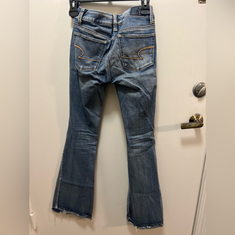American Eagle artist flare jeans